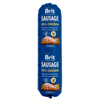 Brit Premium Sausage Adult Chicken Mokra Karma dla psa op. 800g