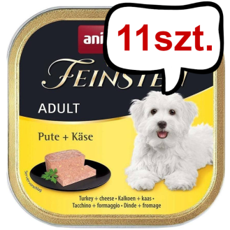 Animonda vom Feinsten Adult Indyk z serem (pute&kase) Mokra Karma dla psa op. 150g Pakiet 11szt.