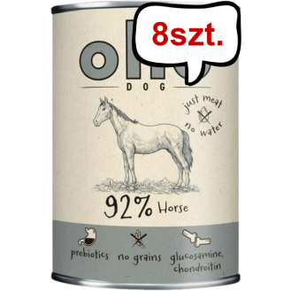 Ollo Pure Horse Mokra Karma dla psa op. 400g Pakiet 8szt.