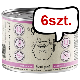 Gussto Fresh Goat Mokra Karma dla kota op. 200g Pakiet 6szt.