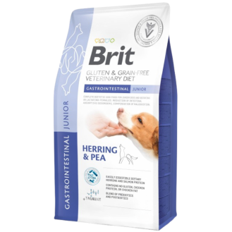 Brit Veterinary Diet Gastrointestinal JUNIOR Herring&Pea Sucha Karma dla psa op. 6kg