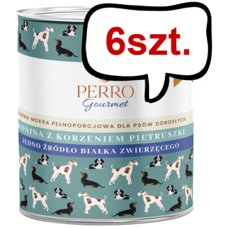Perro Gourmet Adult Konina z korzeniem pietruszki Mokra Karma dla psa op. 400g