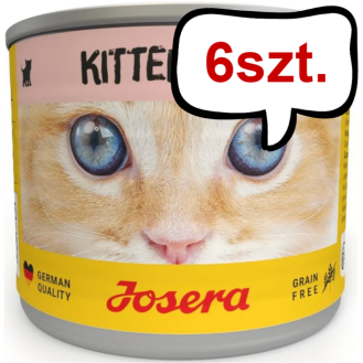 Josera Kitten Beef Mokra Karma z wołowiną dla kociąt op. 200g Pakiet 6szt.