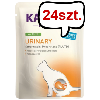 Kattovit Feline Diet Urinary z indykiem (Pute) Mokra Karma dla kota op. 85g Pakiet 24szt.