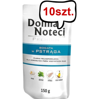Dolina Noteci Premium Adult Pstrąg Mokra Karma dla psa op. 10x150g