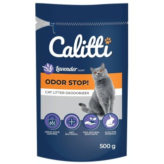 Calitti Odor Stop! Neutralizator zapachów Lawenda dla kota op. 500g