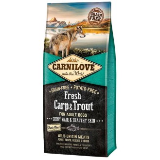 Carnilove Adult Fresh Carp&Trout Sucha Karma dla psa op. 12kg