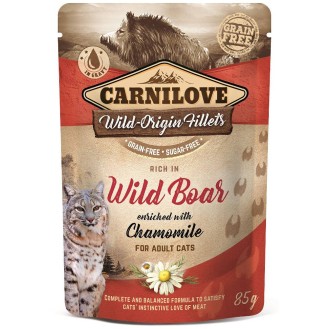 Carnilove Adult Wild Boar&Chamomile Mokra Karma dla kota op. 85g