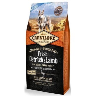 Carnilove Adult Small Fresh Ostrich&Lamb Sucha Karma dla psa op. 6kg