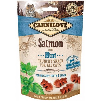 Carnilove Przysmak Crunchy Salmon with mint dla kota op. 50g