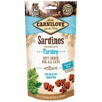 Carnilove Przysmak Soft Sardines with Parsley dla kota op. 50g