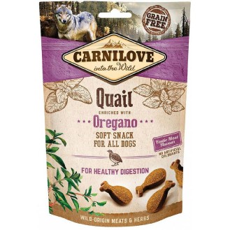 Carnilove Przysmak Soft Quail with oregano dla psa op. 200g