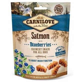 Carnilove Przysmak Crunchy Salmon with blueberries dla psa op. 200g