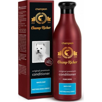 Champ-Richer Profesjonalna Odżywka do sierści białej dla psa poj. 250ml
