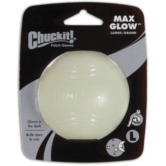 Chuck It Piłka Max Glow dla psa rozm. L śr. 7.5cm nr kat. 32314 WYPRZEDAŻ