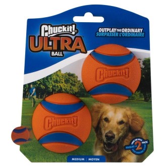 Chuck It Piłka Ultra Ball dla psa rozm. M op. 2szt. nr kat. 17001