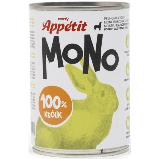 Comfy Appetit Mono Królik Mokra karma dla psa 400g