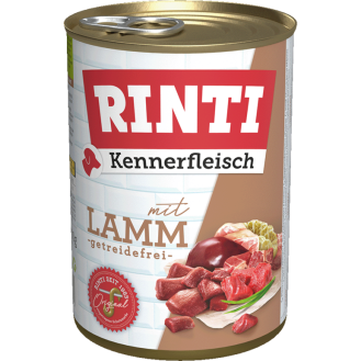 Rinti Kennerfleisch Jagnięcina (mit lamm) Mokra Karma dla psa op. 400g