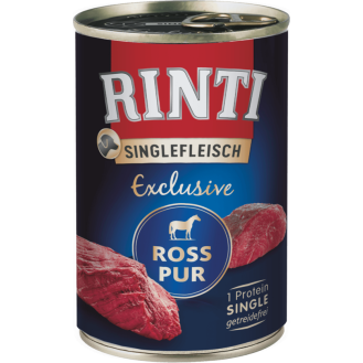 Rinti Singlefleisch Exclusive Konina (mit ross pur) Mokra Karma dla psa op. 400g