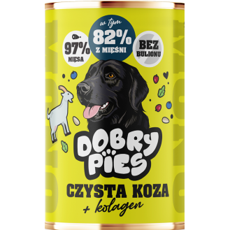 Dobry Pies Monoprotein Adult Czysta koza Mokra karma dla psa op. 400g