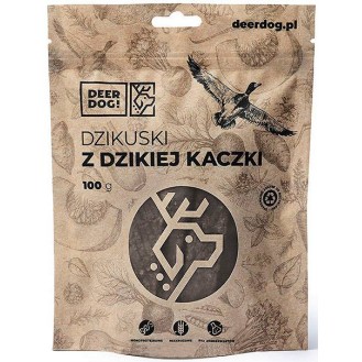 Deer Dog Dzikuski z Dzikiej Kaczki przekąska dla psa op. 100g