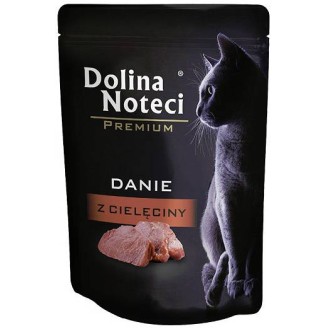 Dolina Noteci Premium Adult Danie z cielęciny Mokra Karma dla kota op. 10x85g