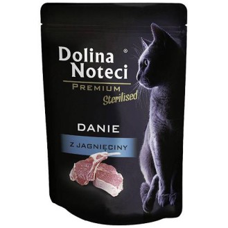Dolina Noteci Premium Sterilised Danie z jagnięciny Mokra Karma dla kota op. 10x85g