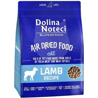 Dolina Noteci Superfood Adult Jagnięcina Suszona Karma dla kota op. 1kg
