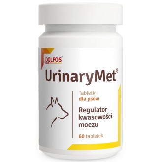 Dolfos Preparat na drogi moczowe UrinaryMet DOG dla psa op. 60 tabletek