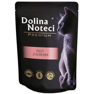 Dolina Noteci Premium Adult Filet z łososia Mokra Karma dla kota op. 10x85g
