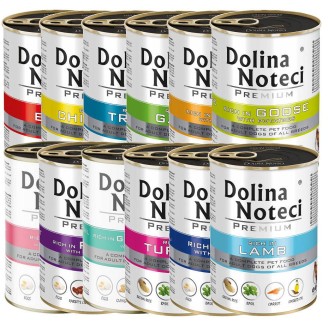 Dolina Noteci Premium Pakiet degustacyjny Mokra Karma dla psa op. 12x400g