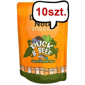 Dolina Noteci Superfood Adult Kaczka z wołowiną Mokra Karma dla kota op. 10x85g