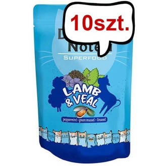 Dolina Noteci Superfood Adult Jagnięcina i cielęcina Mokra Karma dla kota op. 10x85g