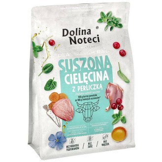 Dolina Noteci Premium Adult Mini Cielęcina z Perliczką Suszona Karma dla psa op. 3kg