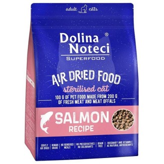 Dolina Noteci Superfood Adult Sterilised Łosoś Suszona Karma dla kota op. 1kg