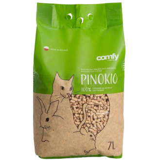 Comfy Żwirek Drzewny Pinokio dla zwierząt domowych op. 7l