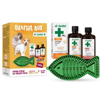 Dr Seidel Oil&Mat Box Zestaw prezentowy dla psa i kota