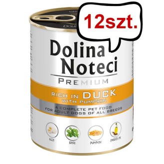 Dolina Noteci Premium Adult Kaczka z Dynią Mokra Karma dla psa op. 800g Pakiet 12szt.