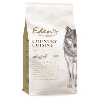Eden Country Cuisine Small Sucha karma dla psa op. 2kg + Ollo Przysmak Soft Strips op. 80g GRATIS