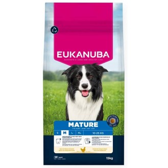 Eukanuba Mature Medium Sucha Karma dla psa op. 15kg