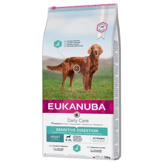 Eukanuba Daily Care Adult Sensitive Digestion Sucha Karma dla psa op. 2x12kg MEGA-PAK