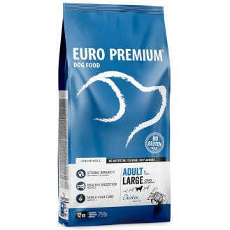 Euro Premium Adult Large Chicken&Rice Sucha Karma dla psa op. 12kg