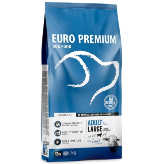 Euro Premium Adult Large Lamb&Rice Sucha Karma dla psa op. 12kg