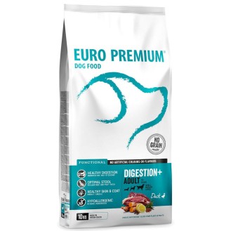 Euro Premium Adult Digestion+ Kaczka Sucha Karma dla psa op. 10kg
