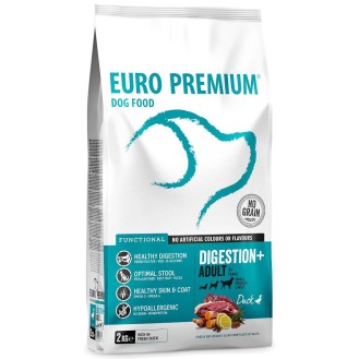 Euro Premium Adult Digestion+ Kaczka Sucha Karma dla psa op. 2kg