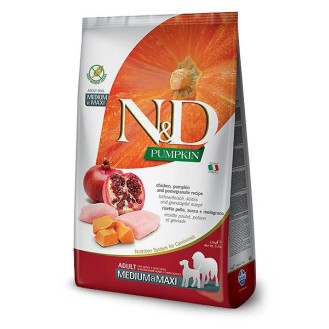 Farmina N&D Pumpkin Adult Medium/Maxi Chicken&Pomegranate Sucha Karma dla psa op. 2x12kg MEGA-PAK