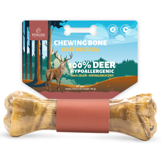 Pokusa Feel The Wild Chewing Bone Kość Jeleń dla psa dł. 17cm