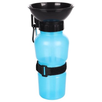 Flamingo Bidon z podajnikiem wody dla psa poj. 600 ml nr kat. 520856 WYPRZEDAŻ