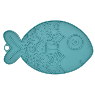 Fiboo Mata Fishka rozm. 19x13cm dla psa kolor turkusowy