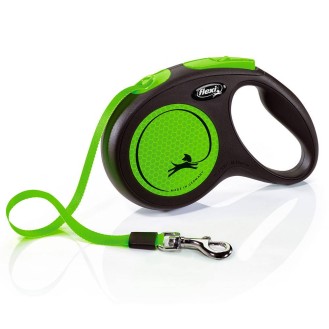 Flexi Smycz NEW NEON Tape dla psa rozm. Medium kolor zielony
